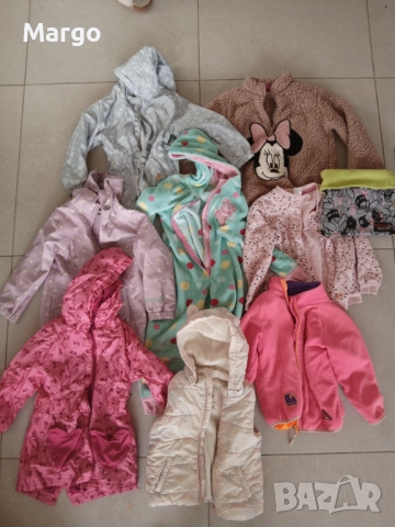 детски дрехи за момиче, 50 броя, за 3 - 4 години, снимка 2 - Детски комплекти - 52874273