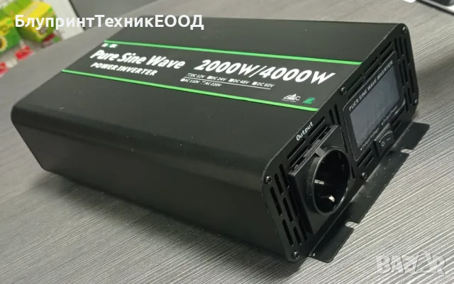 Инвертори HOULI 2000/4000W пълна синусоида 12V или 24V, снимка 4 - Друга електроника - 41858980