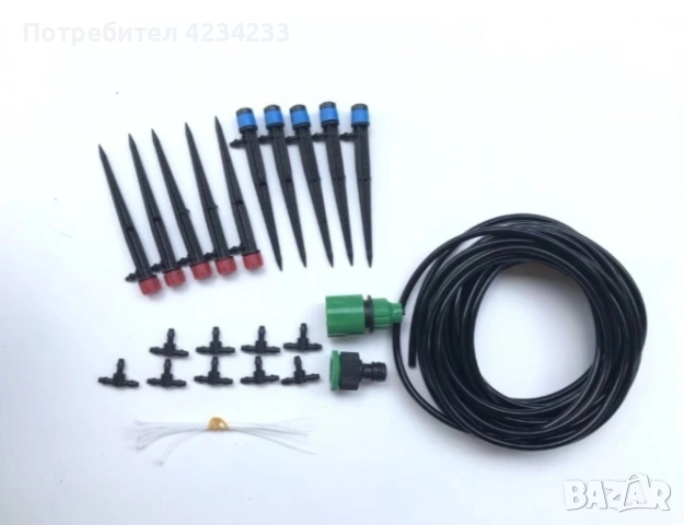 Напоителна система за двор или градина , снимка 7 - Напояване - 53764802