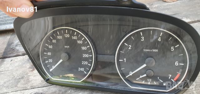 Километраж за бмв е81 е87 първа серия бензин  bmw e81 e87 instrument cluster speedometer 102493293, снимка 6 - Части - 46507723