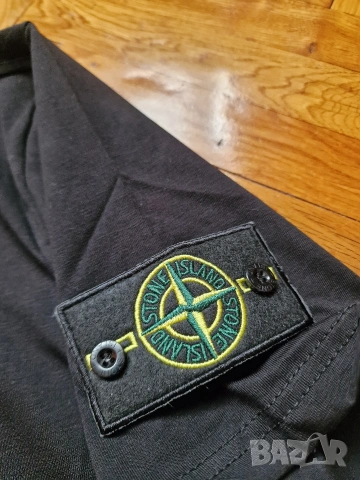 Страхотен мъжки екип къси панталони и тениска STONE ISLAND размер S M L XL 2XL , снимка 6 - Спортни дрехи, екипи - 53904232