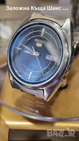 Vintage ръчен часовник Seiko 5  Япония , снимка 10 - Мъжки - 47250553