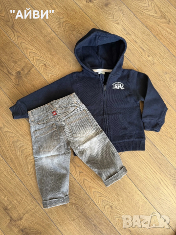 Детски маркови дънки и анорачета, снимка 7 - Бебешки дънки - 52413658