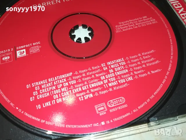 DARREN HAYES SPIN CD 0804251120, снимка 10 - CD дискове - 49807753
