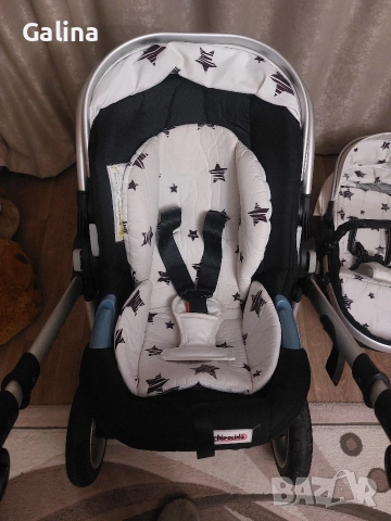 бебешка количка 3в1 Chipolino Nina , снимка 2 - Детски колички - 52719334