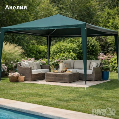 Градинска шатра, снимка 4 - Градински мебели, декорация  - 53774037