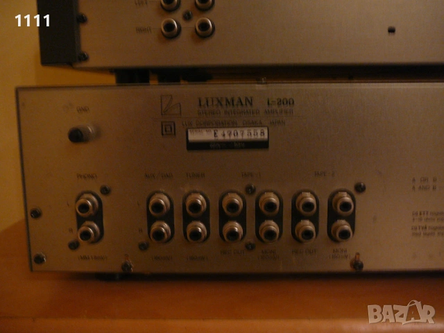 LUXMAN L-200 I K-200 I T-230, снимка 10 - Ресийвъри, усилватели, смесителни пултове - 53804534