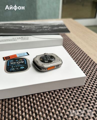 НОВ! ГАР/*ЛИЗИНГ*/ Apple Watch Ultra 2 (2nd Gen) 49mm / iwatch Часовни, снимка 7 - Смарт гривни - 46386897