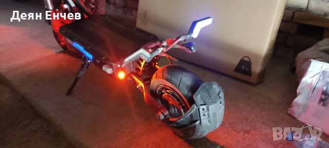 Електрическа тротинетка Laotie TI30 landbraker 60 волтова 5600W пиково, снимка 18 - Други спортове - 50833018