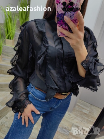 Дамска риза, снимка 4 - Ризи - 52686390