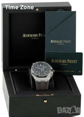 Audemars Piguet Royal Oak Offshore Chronograph 44mm Grey-Blue Dial & Ceramic Различни Варианти, снимка 2 - Мъжки - 52998577