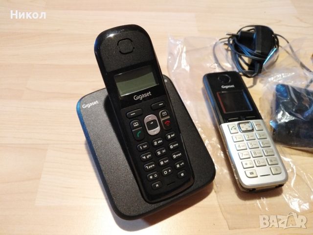 Gigaset C300H/AS180 DECT телефони SIEMENS, снимка 5 - Стационарни телефони и факсове - 46400061