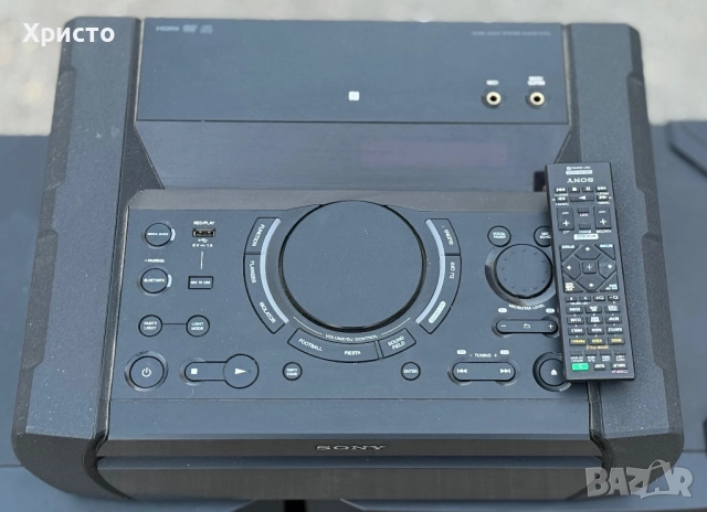 Аудио система Sony SHAKE-X30 High Power, Bluetooth, NFC, Party music , снимка 7 - Аудиосистеми - 52940871