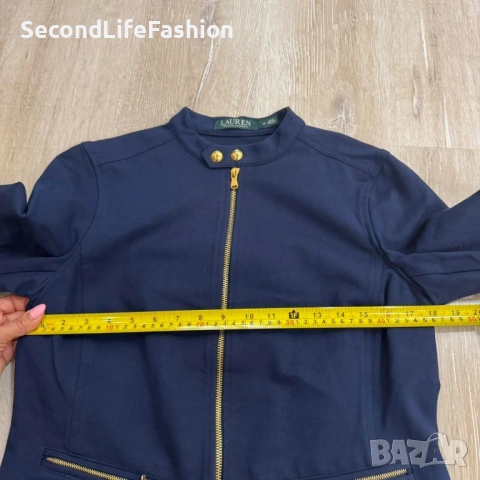 Ralph Lauren дамско памучно сако размер М оригинал , снимка 7 - Сака - 53673632