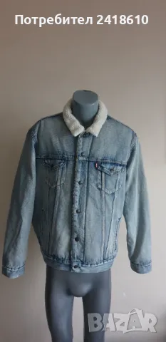 Levis Premium Jeans Jacket Size L НОВО! ОРИГИНАЛ! Мъжко Зимно Яке!, снимка 10 - Якета - 48801182