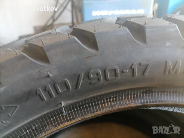 110/90-17 Pirelli, снимка 7 - Гуми и джанти - 46907111