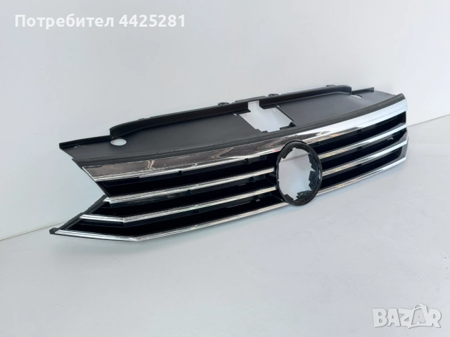решетка радиаторна VW Passat 8 Фолксваген Пасат 2015-2019 г. #1078V. 3G0853653, снимка 2 - Части - 54283335