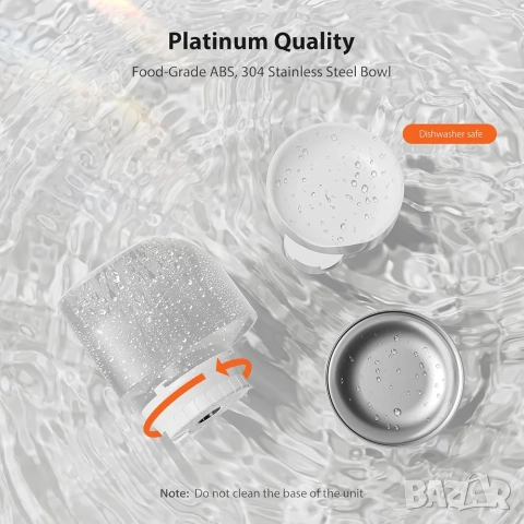 3L Автоматична хранилка за котки DUDUPET с таймер и гласово повикване, снимка 8 - За котки - 52437069