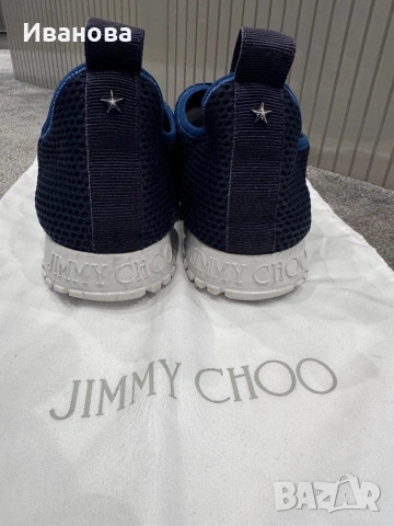 Оригинални мъжки обувки JIMMY CHOO, снимка 5 - Спортно елегантни обувки - 53140356