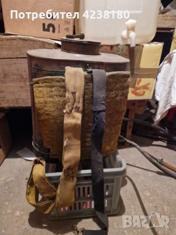 Продавам ретро медна пръскачка - за работа или декорация, снимка 2 - Антикварни и старинни предмети - 53830509