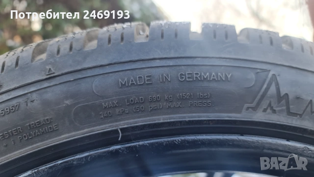 Зимни гуми 235 40 18 Dunlop , снимка 9 - Гуми и джанти - 53137248