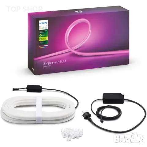 LED лента RGBW за Philips Hue, Външна, 37.5W, ZigBee Light Link, Бяла и цветна светлина, снимка 5 - Лед осветление - 48735434