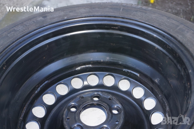 Оригинална Резервна Джанта за Mercedes W210 71/2x16H2/ET41 /Гума Pirelli P6000 215/55/16/3мм Грайфер, снимка 7 - Гуми и джанти - 51953919