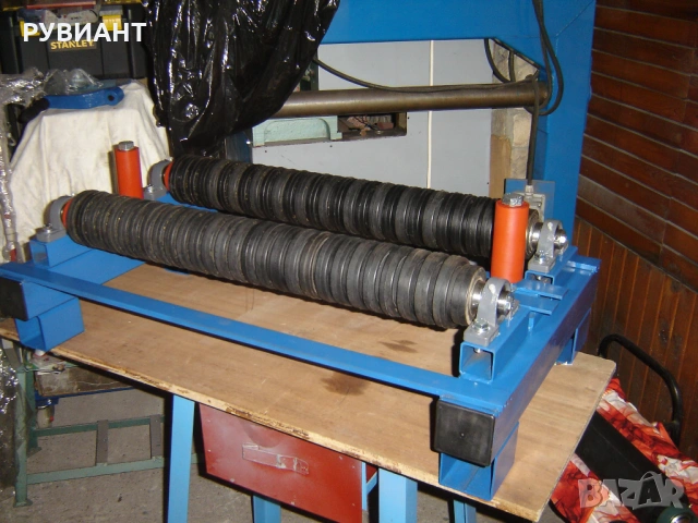 Размоталка за ламарина от руло -400мм.  до 180кг., снимка 2 - Други машини и части - 41062188