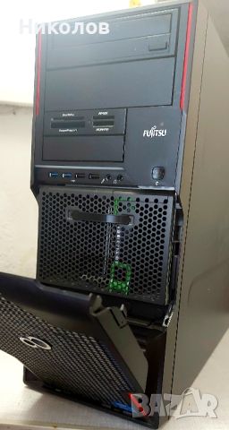 PC Fujitsu intel Xeon Quad@3.5GHz 16GB-ECC/128GB SSD/ 1TB HDD/ATI Radeon HD4550 512 MB, снимка 5 - Работни компютри - 46056912