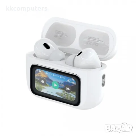 Bluetooth Handsfree Wireless XO-X36 / Smart screen + ANC /Бял/ Баркод : 2403637, снимка 1 - Безжични слушалки - 47709413