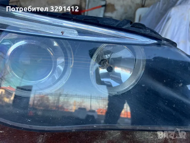 Десен фар bmw e60 Xenon Ксенон, снимка 3 - Части - 42567956