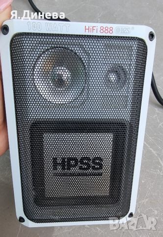 Чифт колони Hifi 888 100w , снимка 2 - Тонколони - 46566302