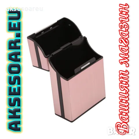 Преносима унисекс кутия за цигари Поставка от алуминиева сплав Джобна кутия за пушачи за Подарък, снимка 11 - Други стоки за дома - 50222630