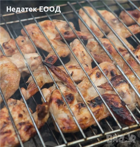 Скара за печене с дръжки, 40x33см., снимка 2 - Барбекюта - 50611534