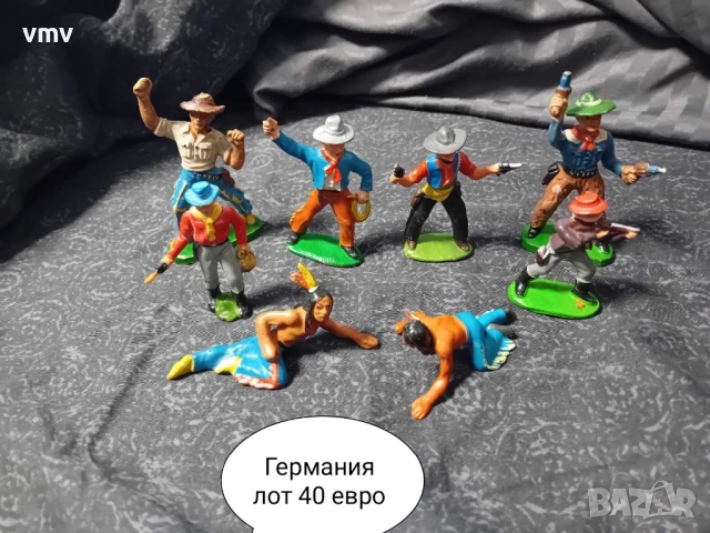 Стари играчки рицари индианци каубои войници, снимка 5 - Колекции - 53885306