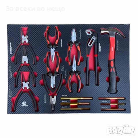 Шкаф с инструменти със 7 чекмеджета - 6 пълни и отделение за закачане на инструменти EverForce, снимка 10 - Други инструменти - 50322639