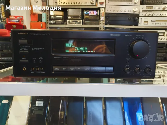 Усилвател ONKYO A-SV610pro Две по 125 вата на 8 ома.  В отлично техническо и визуално състояние., снимка 1 - Ресийвъри, усилватели, смесителни пултове - 47853259