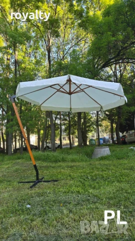 ГРАДИНСКИ ЧАДЪР С МЕТАЛНА СТОЙКА 3Х3м, снимка 5 - Градински мебели, декорация  - 51222091