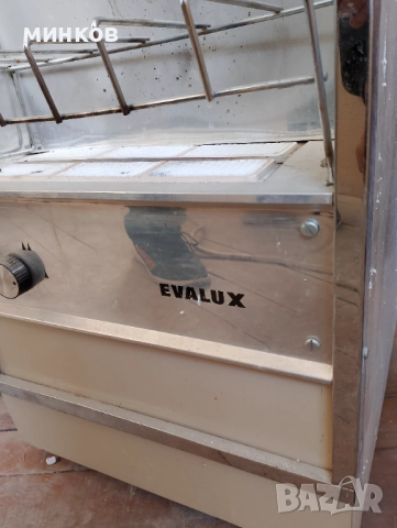 Газова печка отоплителна EVALUX, снимка 4 - Отоплителни печки - 52892130