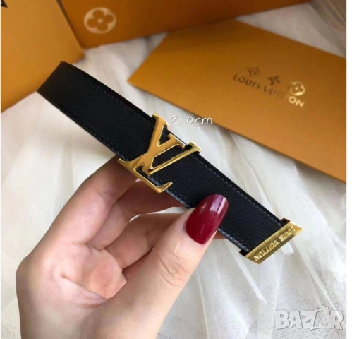 колани от естествена кожа в кутия louis vuitton , снимка 2 - Колани - 51735309