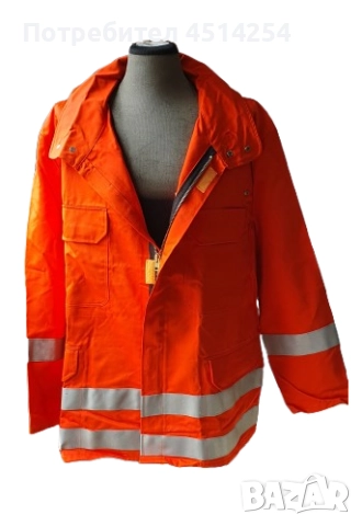 Предпазно яке от трудногорим плат, което е предназначено за доброволни формирования /НАМАЛЕНО/, снимка 6 - Други - 51995174