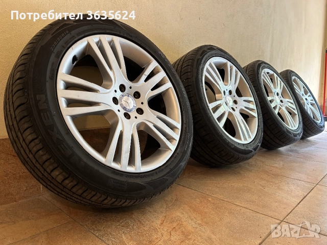  4 броя оригинални лети джанти 19 цола за Мерцедес GLK X204