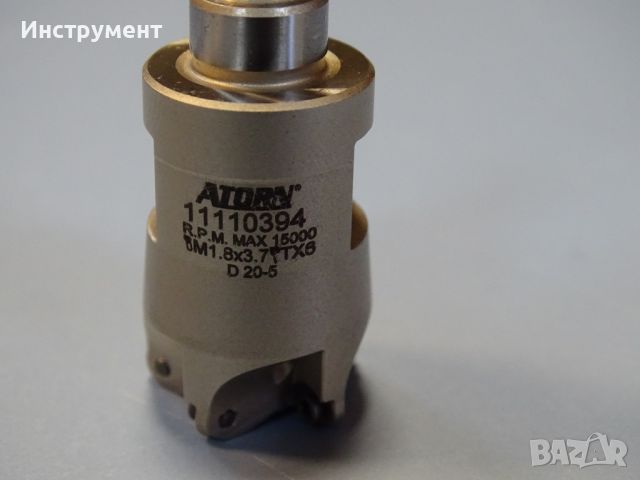 Фрезова глава със сменяеми пластини ATORN 11110394 Screw Milling Cutter Ф20, снимка 3 - Други инструменти - 46647915