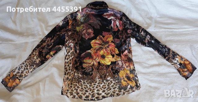 Блуза Roberto Cavalli, снимка 3 - Блузи с дълъг ръкав и пуловери - 51746058