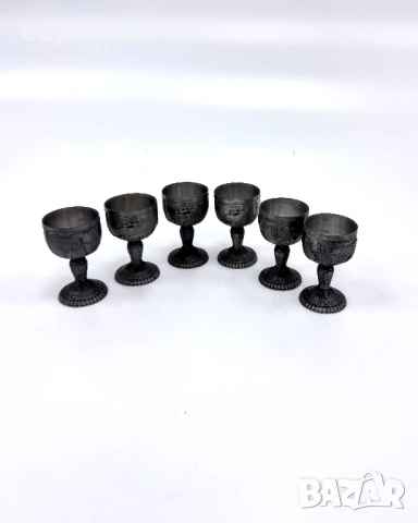 Калаени чаши , снимка 3 - Антикварни и старинни предмети - 53535745