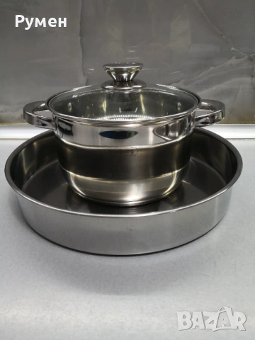 Иноксови съдове, снимка 18 - Съдове за готвене - 47650815