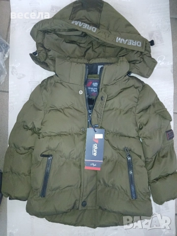 детски зимни якета,топли,с качулка големини 2,3,4,5 67 год