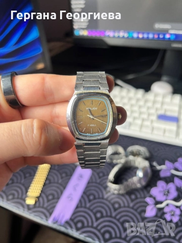 Лот от 6 работещи часовника – Полет, Слава, Восток, Citizen, Havilland, снимка 8 - Мъжки - 52032149