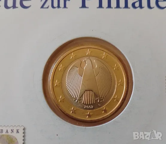 1 EURO НУМИЗМАТИЧНО-ФИЛАТЕЛНО ИЗДАНИЕ (Numisblatt) – ГЕРМАНИЯ, снимка 4 - Нумизматика и бонистика - 47168895