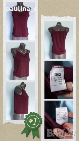 Пет различни броя / Дамски топ тип потник , снимка 16 - Корсети, бюстиета, топове - 51470092